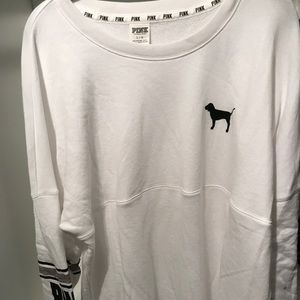 White PINK Sweatshirt